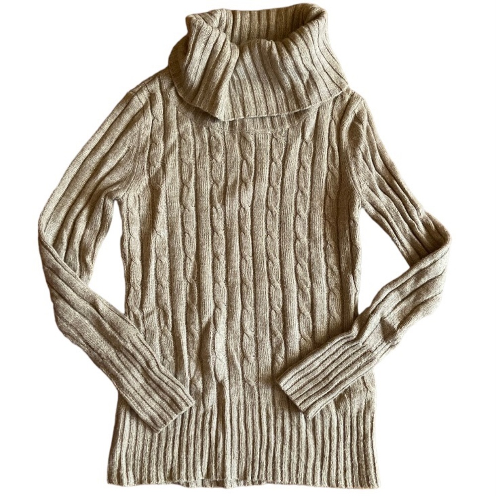 Cowl Turtleneck Sweater
